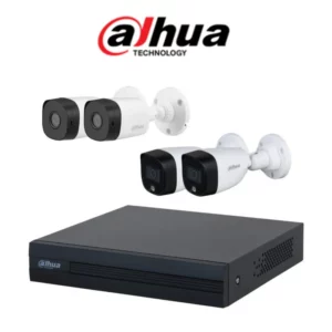 Dahua 4 Channel DIY Home Security System | Complete Analog CCTV Kit